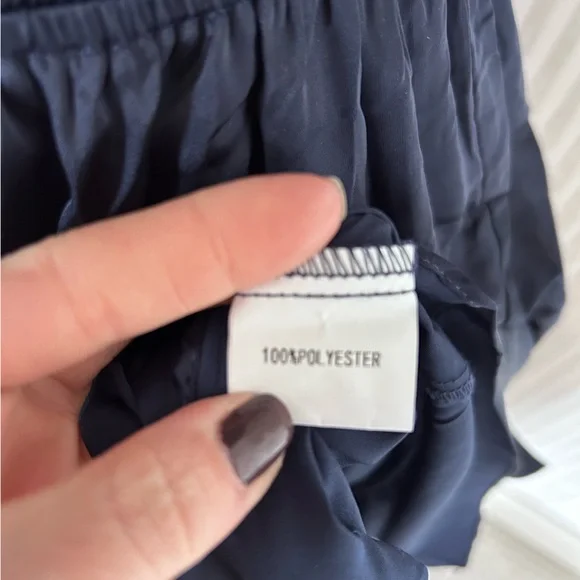 Petal & Pup Navy Seychelle Asymmetric Tiered
Cocktail Party Dress Size 12 NWT - Picture 10 of 11